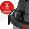 A close-up view of a vacuum cleaner part with a red circular icon overlay. Produktbild-Vorschau