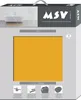 The image shows the packaging of a toilet seat. Produktbild-Vorschau