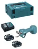 Astschere MAKITA DUP181RTJ (2 x 5,0 Ah + DC18RC + MAKPAC 2) Produktbild-Vorschau 1