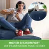 Green Bean® Sitzsack mit Rückenlehne + Hocker "Cozy+Stay" Produktbild-Vorschau 4