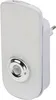 A white plug-in night light with a motion sensor. Produktbild-Vorschau