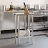 vidaXL Kuchynská pracovná doska 55x55x85 cm nerezová oceľ Náhľad obrázku produktu 3
