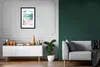 MuchoWow® Gerahmtes Poster Sommer - Abstrakt - Grün 40x60 Produktbild-Vorschau 6