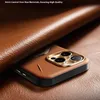 TORRAS QPro kožené pouzdro pro iPhone 17 Pro, MagSafe Náhled obrázku produktu 14
