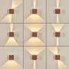 Salbertand »Salbertand« Wandlampe aus Metall in Holzoptik Produktbild-Vorschau 1