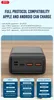 XO Powerbank für Laptop PR201 65W 30000mAh schwarz Produktbild-Vorschau 7