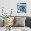 DEQORI Glasbild Echtglas 30x30 cm 'Karpatenwinter' Wandbild Produktbild-Vorschau 3