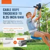 Seilrutsche FunZone® - Kinder und Erwachsene Set - 24,38m Produktbild-Vorschau 2