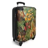 NoBoringSuitcases.com - Grüner Koffer Blumen - Passt in Produktbild-Vorschau 2