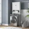 HOMCOM Meuble WC dessus de toilette meuble machine à laver Voir les images du produit 3