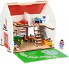 goki Tragbares Puppenhaus Eco House, mit Zubehör Produktbild-Vorschau 8