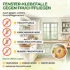 Fenster Fruchtfliegenfalle mit Spezial-Lockstoff – 9x Produktbild-Vorschau 2