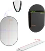 OKWISH Miroir de Rangement pour Salle de Bain Ovale - Cadre Voir les images du produit 4