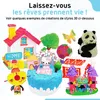 Fleau Kids 3D Pen Starter Pack Bleu L - 36m filament - 12 Voir les images du produit 7
