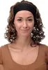 WIG ME UP Perücke Stirnband Mittelbraun Locken Schulterlang Produktbild-Vorschau 2