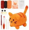 Kit per realizzare all'uncinetto una gattina arancione Anteprima dell’immagine prodotto 3