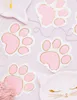 Serviettes pattes de chat 29x31cm 2 plis 12 pcs blanc / Voir les images du produit 5