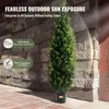 VEVOR Sztuczne drzewo cedrowe topiary, 152,4 cm wysokości Podgląd zdjęcia produktu 3