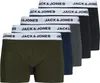 JACK & JONES Boxershorts 5er-Pack Kurze Unterhosen Logo Produktbild-Vorschau 1