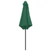 vidaXL Sonnenschirm mit Aluminium-Mast 270x246 cm Grün Produktbild-Vorschau 3