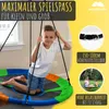 WOLKENGLÜCK® Nestschaukel [Ø 110 cm] - Höhenverstellbare Produktbild-Vorschau 4