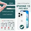 MagSafe Hülle Klar für iPhone 15 Pro Max Clear Hard Case Produktbild-Vorschau 4