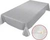 Tischdecke Wachstuch Einfarbig Grau Robust Wasserabweisend Produktbild-Vorschau 2