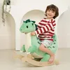 Dinosaurio a dondolo classico in legno Anteprima dell’immagine prodotto 3