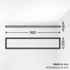 Briloner Tava LED lampada da soffitto 98 cm, piatta, Anteprima dell’immagine prodotto 11