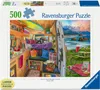 Erwachsenenpuzzle 500 Large Pieces - Beim Camping Produktbild-Vorschau 1