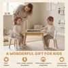 SUGIFT Kindertisch mit 2 Stühlen, Kindersitzgruppe Produktbild-Vorschau 7
