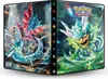 A Pokémon trading card binder with artwork of Pokémon characters on the front and back covers. Produktbild-Vorschau