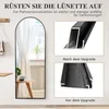 Specchio a figura intera UnboxG, 177x77 cm, nero, con Anteprima dell’immagine prodotto 15