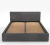 A bed frame with a slatted base, shown against a white background. Produktbild-Vorschau