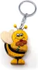Porte-clés en bois - Abeille Voir les images du produit 1
