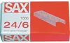 Sax Heftklammer Nr. 24/6mm verkupfert 1.000 St. Produktbild-Vorschau 3