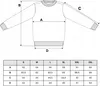 Klassisches Damen Sweatshirt Glatt Ohne Kapuze Rosa Über Produktbild-Vorschau 7