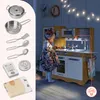Drevená kuchyňa XXL s LED osvetlením, zásterou a Náhľad obrázku produktu 20