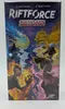 The image shows the front of a board game box, featuring artwork with fantasy characters and magical elements. Produktbild-Vorschau