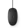HP 125 - Maus - kabelgebunden - USB - Schwarz Produktbild-Vorschau 3