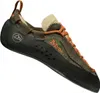 Schnür-Kletterschuh "Mythos Eco" von La Sportiva in Olivgrün und Schwarz; mit Gummisohle und atmungsaktiven Einsätzen. Náhľad obrázku produktu