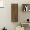 vidaXL TV-Schrank Räuchereiche 30,5x30x90 cm Holzwerkstoff Produktbild-Vorschau 2
