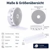 Dichtungsband Tür & Fenster selbstklebend aus Silikon, Produktbild-Vorschau 4