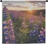 MuchoWow® Wandteppich Wandbehang Lupine - Sonne - Lila Produktbild-Vorschau 1