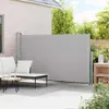 vidaXL Výsuvná boční markýza 170×300 cm šedá Náhled obrázku produktu 3