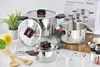 Linnuo 3tlg Topfset Induktion Kochtopf Set Edelstahl Töpfe Produktbild-Vorschau 6