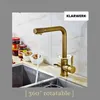 KLARWERK® Felix | Grifo retro de 3 vías, acero inoxidable, Vista previa de la imagen del producto 4
