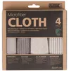 Smart Microfaser Reinigungsreinigungen - grauer Beige - 4st Produktbild-Vorschau 2