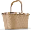 A studio shot of a reisenthel carrybag frame rhombus ginger. Náhľad obrázku produktu
