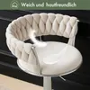 FCH 2er Set Barhocker Barstuhl 360° Drehstuhl Produktbild-Vorschau 9